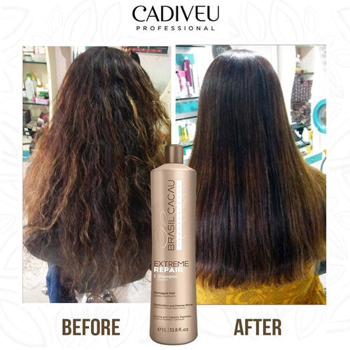 Brasil Cacau Extreme Repair Shampoo & Conditioner 300ml Bundle