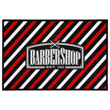 Barber Shop Tool Mat Large Red+Blk NL10
