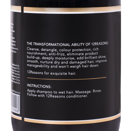 12Reasons Argan Oil Shampoo 400ml