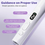NBHS 2-in-1 Portable Nail Drill Kit with UV/LED Lamp – Rechargeable Tool