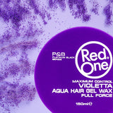 RedOne Purple Aqua Hair Styling Wax Full Force | 150 ml | Red One Wax