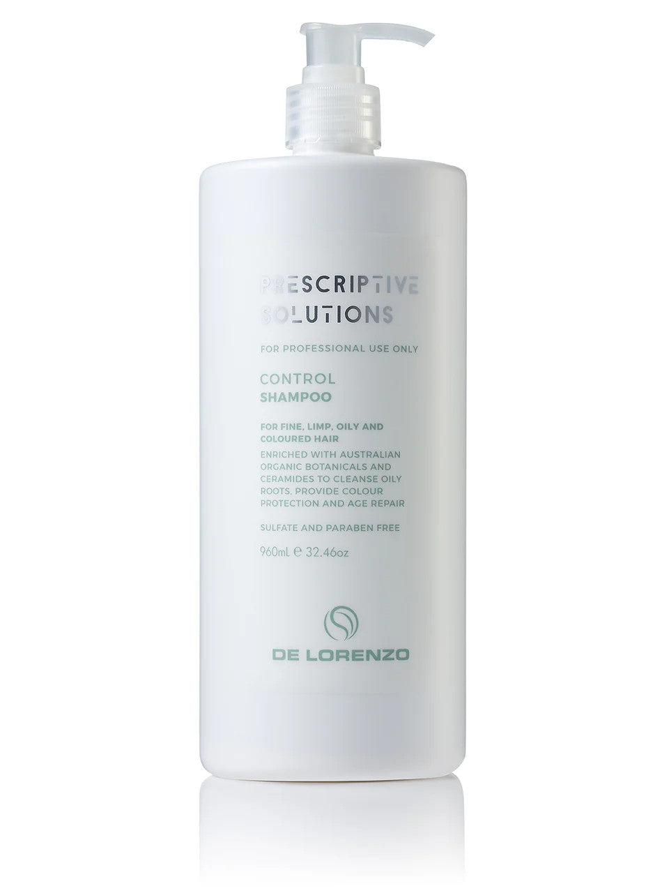 De Lorenzo Control Shampoo 960ml +Free Pump