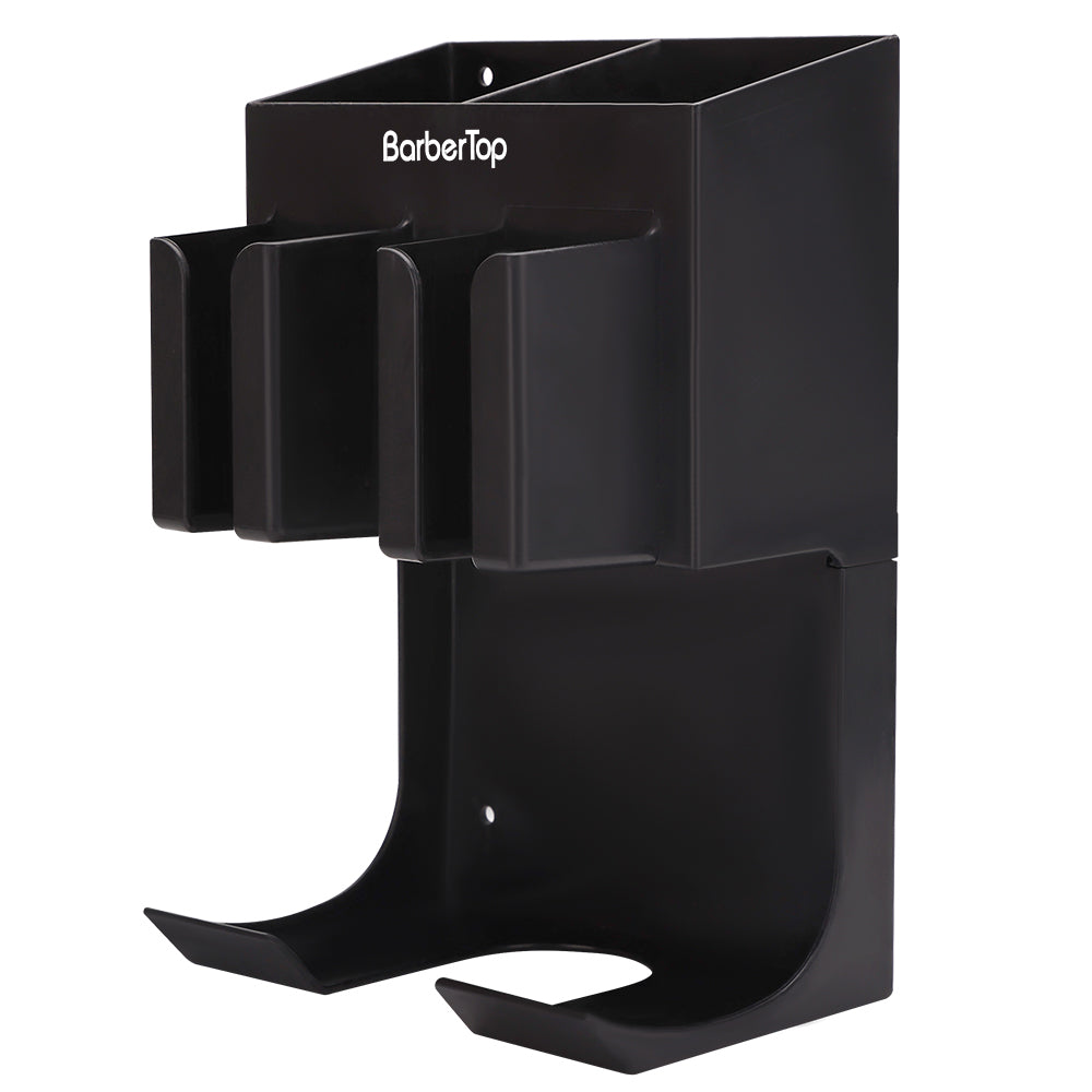 Wall-Mounted Barber Tool Organizer – Storage Rack for Hairdressing Stations