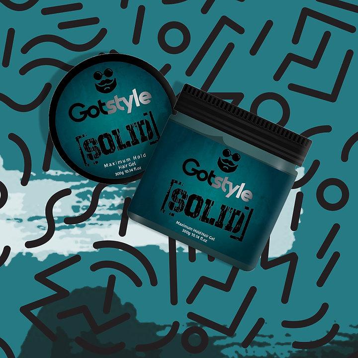 Gotstyle Solid Hair Styling Gel Strong Hold 600ml