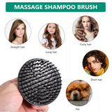 Black Scalp Massage Brush – Pack of 1 , 6 or 12 for Relaxation (Choose the Size)