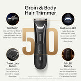 MANSCAPED Lawn Mower 5.0 Ultra – Dual-Head Waterproof Body Trimmer Mens Gift Set NBHS