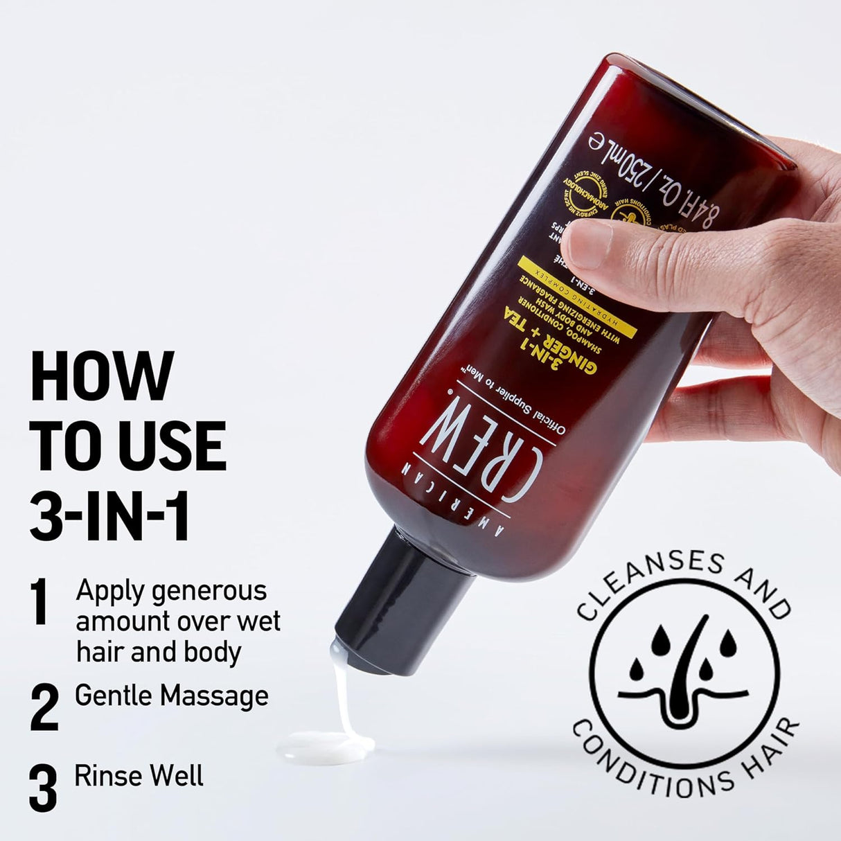 American Crew Ginger Tea 3-in-1 – 450ml
