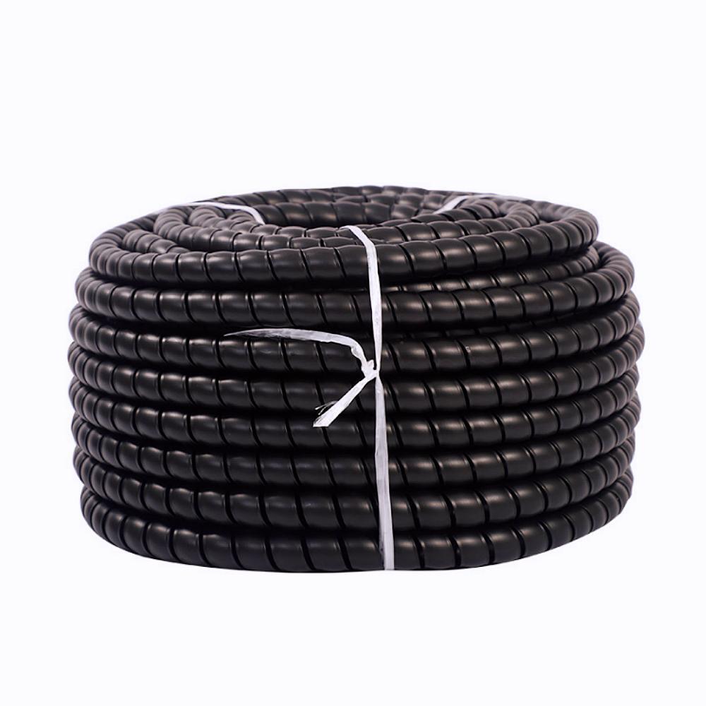 Heavy-Duty Spiral Wrap Flexible Plastic Cable Sleeve Hose Protector