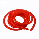 Heavy-Duty Spiral Wrap Flexible Plastic Cable Sleeve Hose Protector