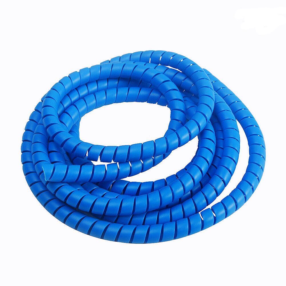 Heavy-Duty Spiral Wrap Flexible Plastic Cable Sleeve Hose Protector