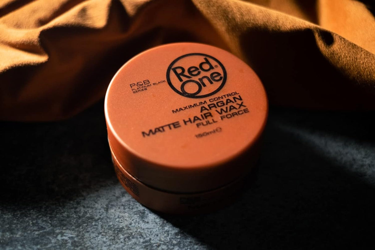 2 x RedOne Argan Matte Hair Styling Wax Full Force | 150 ml | Red One Wax