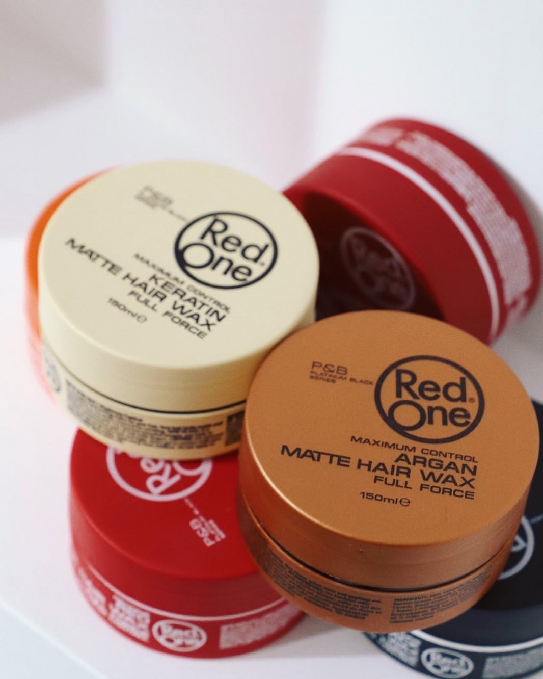 2 x RedOne Argan Matte Hair Styling Wax Full Force | 150 ml | Red One Wax