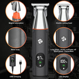 NBHS Beard Trimmer Kit – Cordless Waterproof Grooming & Shaving Gift Set
