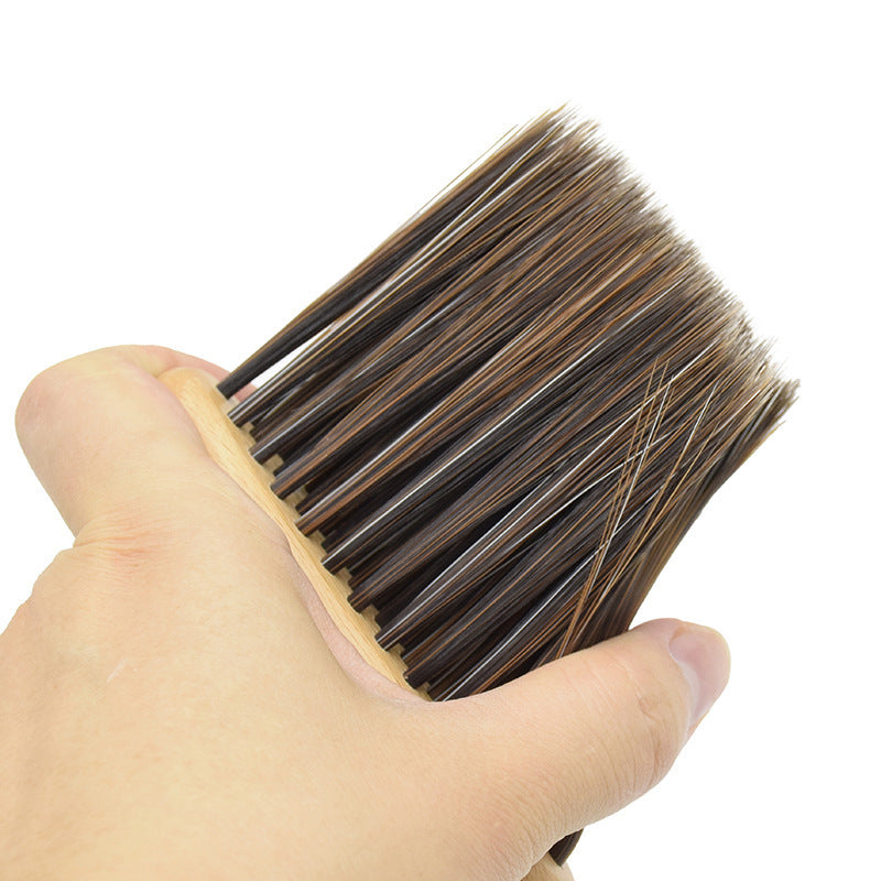 Wooden Handle Bamboo Brush – Natural Wool Bristles for Deep Cleaning