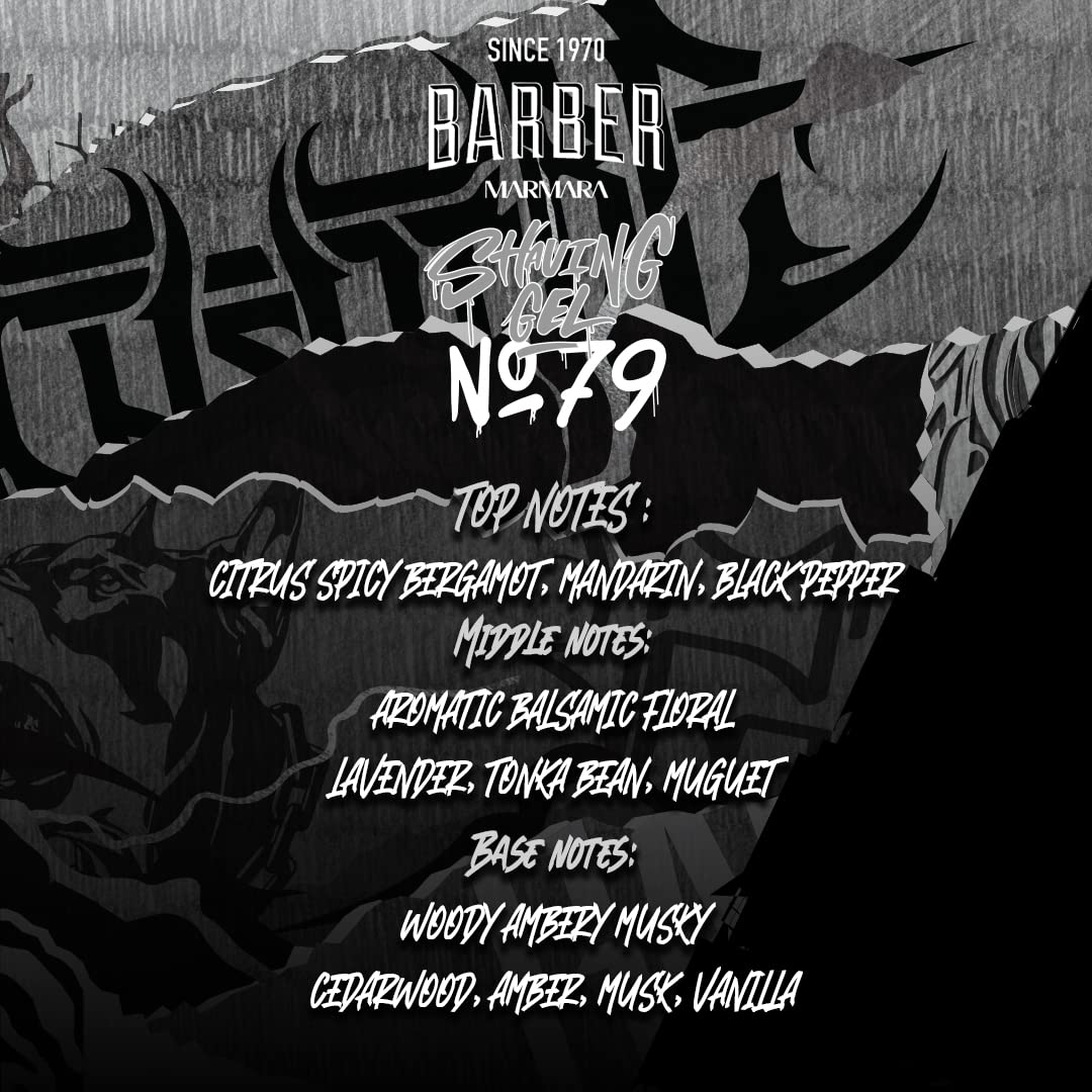 Marmara Barber Shaving Gel No79 - 1000ml
