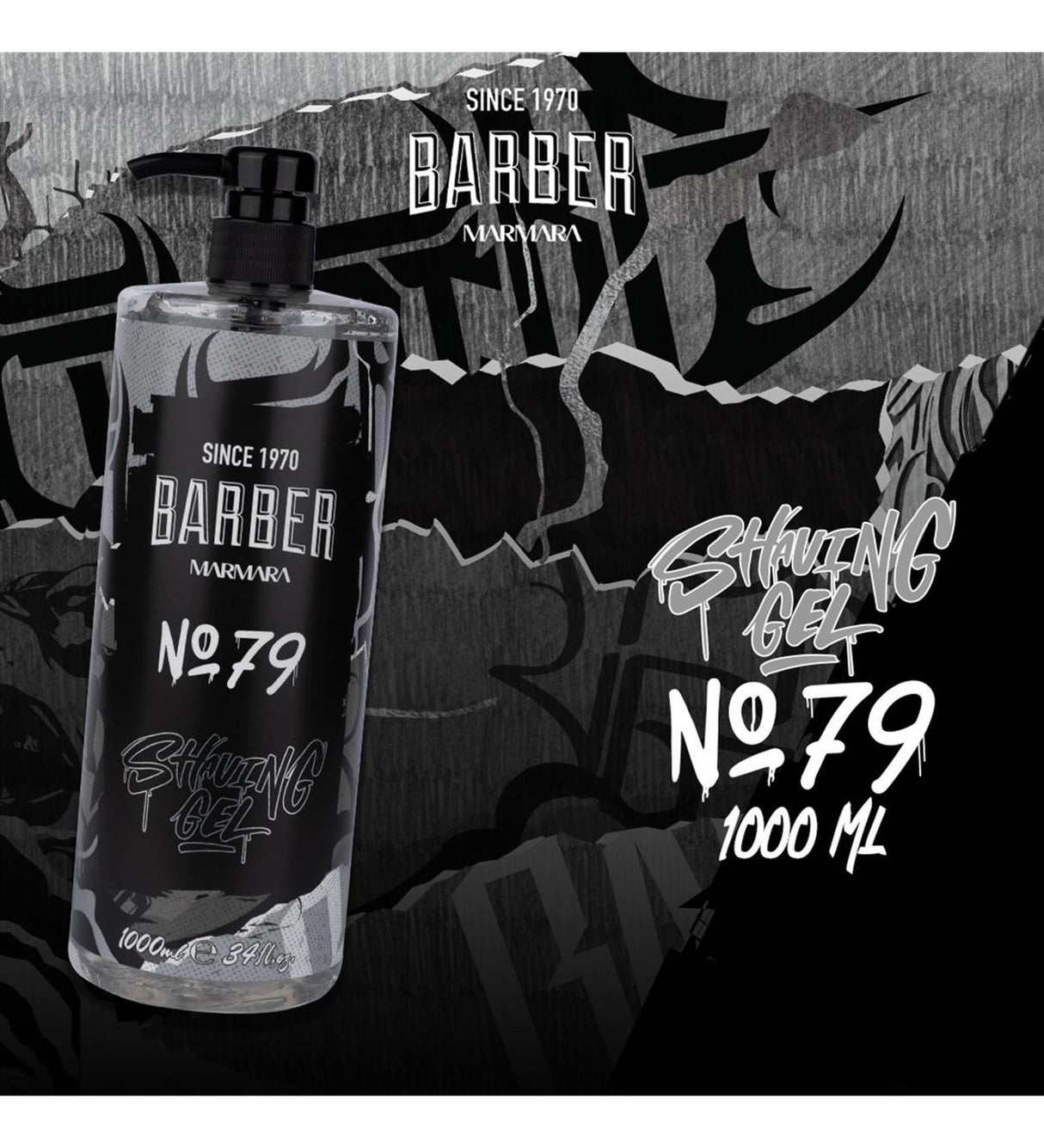 Marmara Barber Shaving Gel No79 - 1000ml