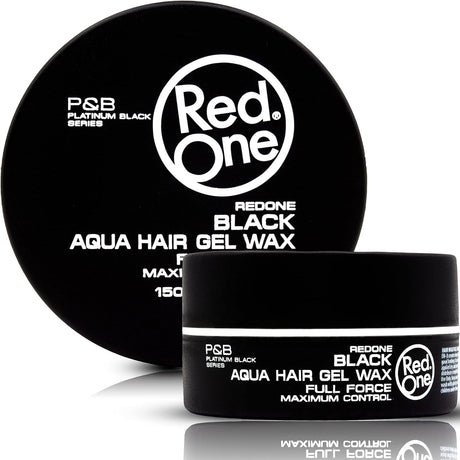 6x RedOne Black Hairstyling Wax full force Red One 150ml