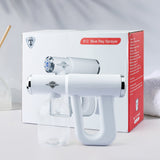 Nano Mist Sprayer – Rechargeable Wireless Blue Ray Disinfectant Atomizer for Salon & Home Use