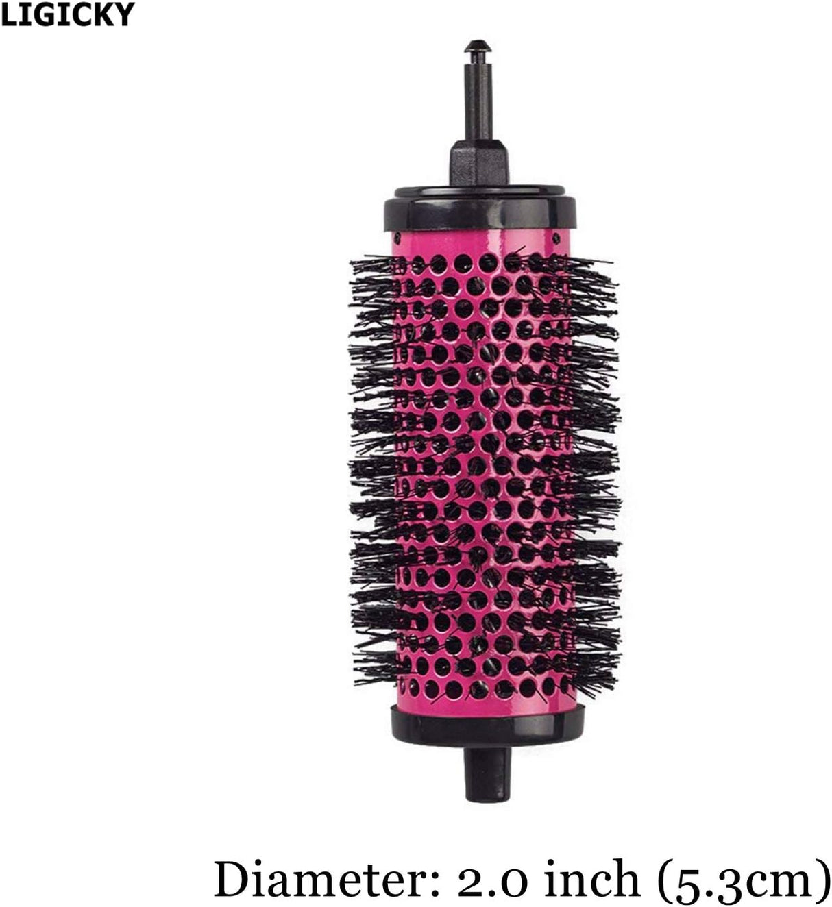 NBHS Round Hair Brush Set – 1 Handle + 5 Detachable 5.4cm Rollers