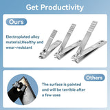 NBHS 26-in-1 Manicure & Pedicure Set – Stainless Steel Grooming Kit