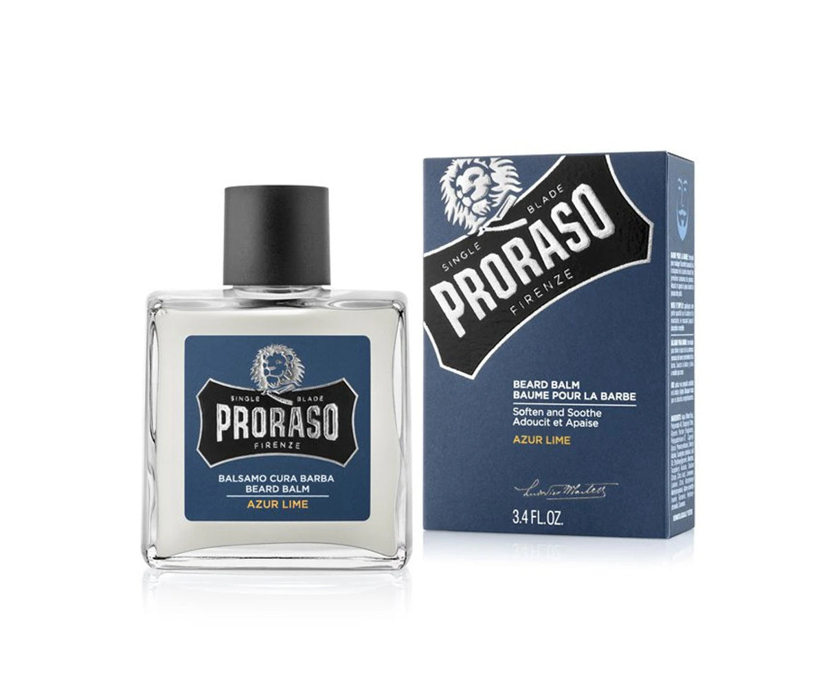 Proraso Beard Balm Azur Lime 100ml - Blue