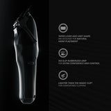 Wahl Vapor Cordless Clipper – 8000 RPM Fade Clipper with F32 Fadeout Blade