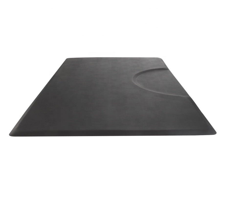 Salon Anti-Fatigue Mat – Non-Slip Barber Chair Floor Mat (PU, Extra Thick)