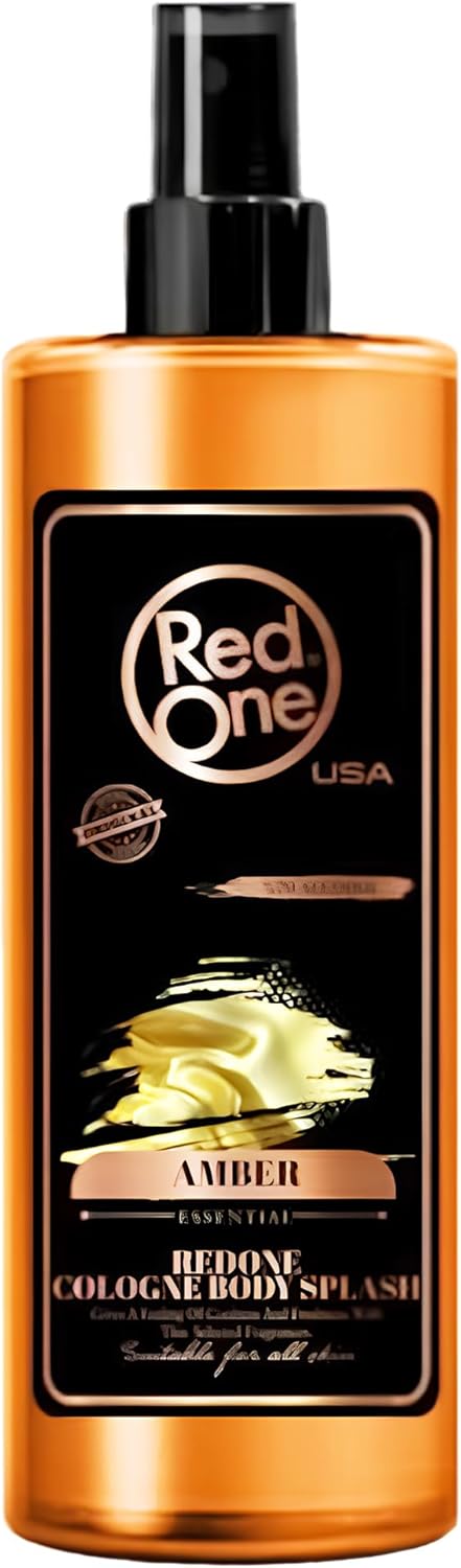 RedOne Aftershave Cologne Amber 400ml – Barber Aftershave