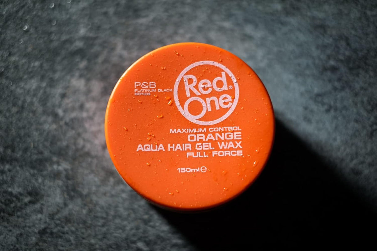 12x RedOne Orange Hairstyling Wax full force Red One 150ml