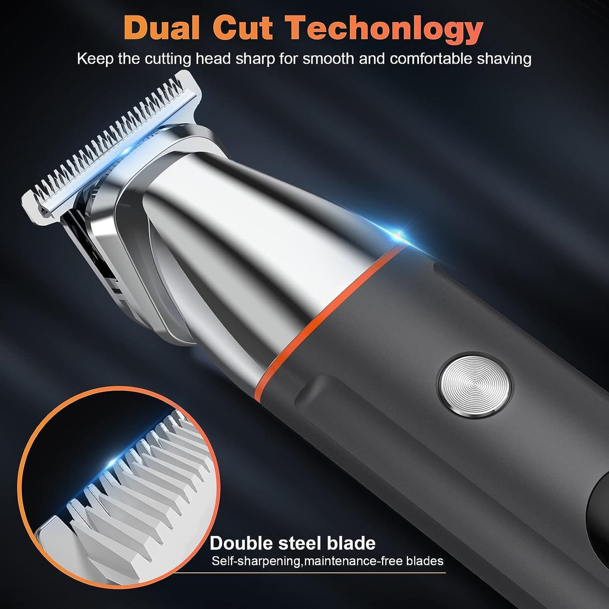 NBHS Beard Trimmer Kit – Cordless Waterproof Grooming & Shaving Gift Set
