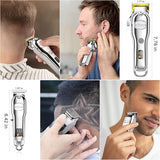 NBHS Hair Clippers For Men IPX7 Waterproof Cordless Barber Clipper for Hair Cutting Kit