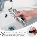 NBHS Hair Clippers For Men IPX7 Waterproof Cordless Barber Clipper for Hair Cutting Kit