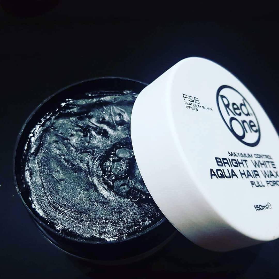 6x RedOne White Hairstyling Wax full force Red One 150ml