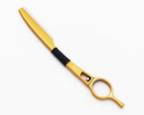 Custom Folding Stainless Steel Straight Razor – Black Barber Shaving Knife