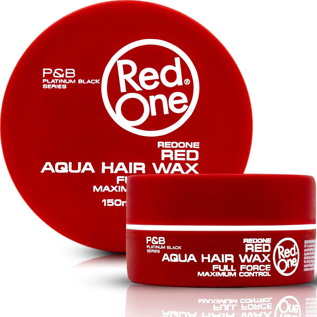 3 x RedOne Red Aqua Hair Styling Wax Full Force | 150 ml | Red One Wax