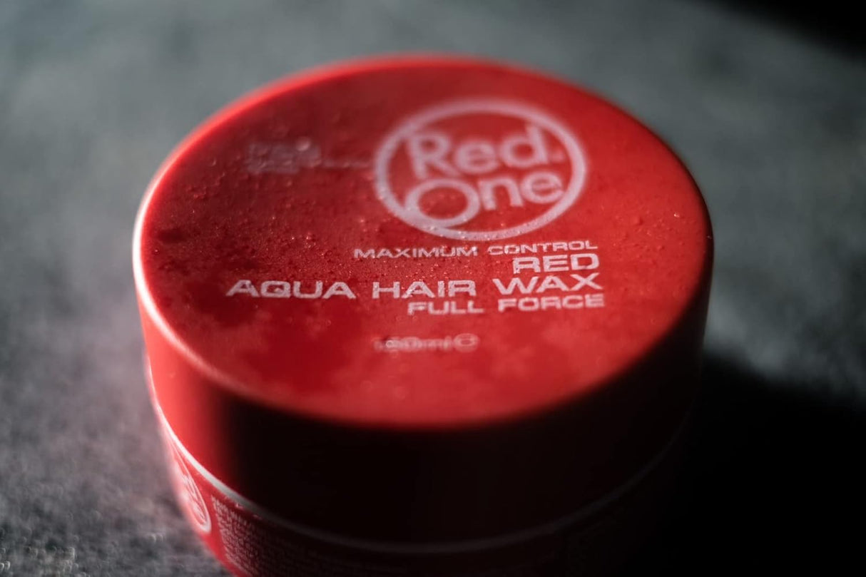 3 x RedOne Red Aqua Hair Styling Wax Full Force | 150 ml | Red One Wax