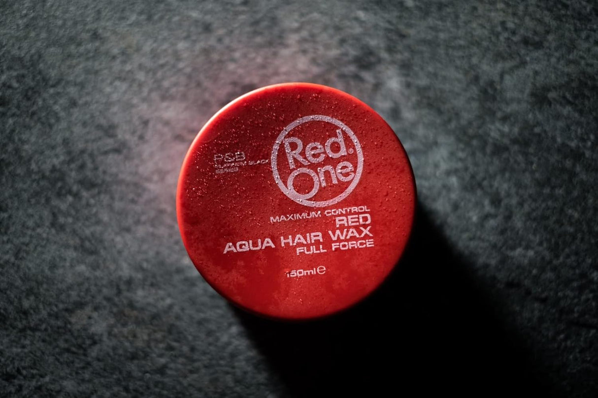 3 x RedOne Red Aqua Hair Styling Wax Full Force | 150 ml | Red One Wax