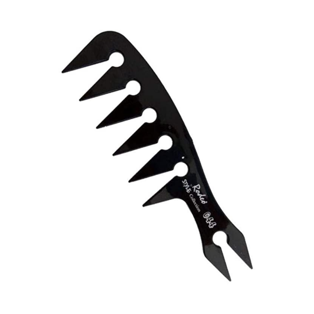 Men Oil Hair Texture Styling Comb Wide Tooth Teeth Texturizing