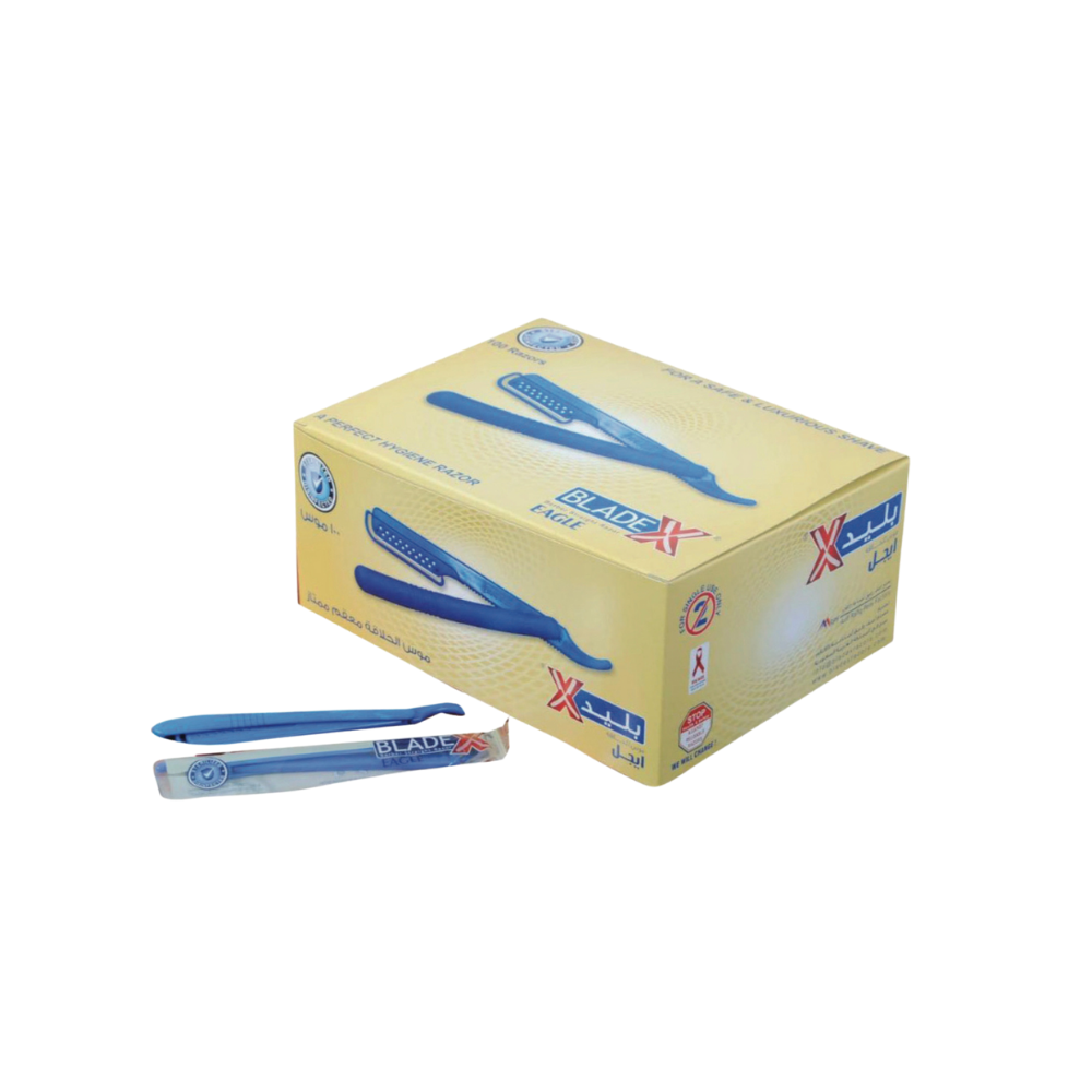 BladeX 50pcs Disposable Razor Blades