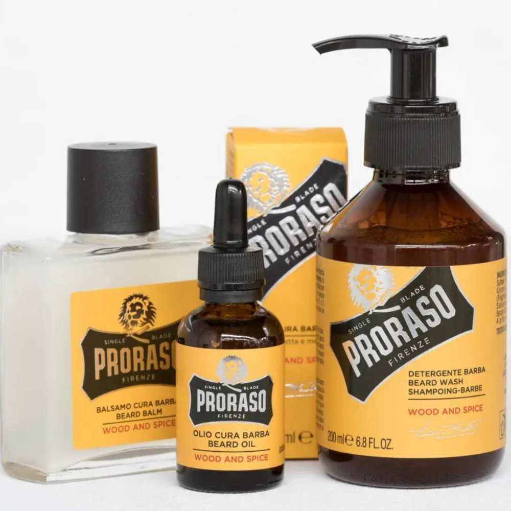 Proraso Beard Gift Set Father`s Day - Wood & Spice