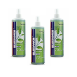 3x Elegance Aftershave Cologne 250ml Natural Spray Fresh Barber Salon After Shave