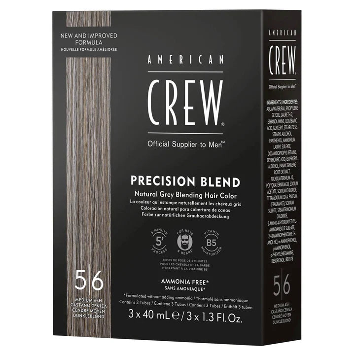 American Crew Precision Blend Medium Ash – 3x40ml