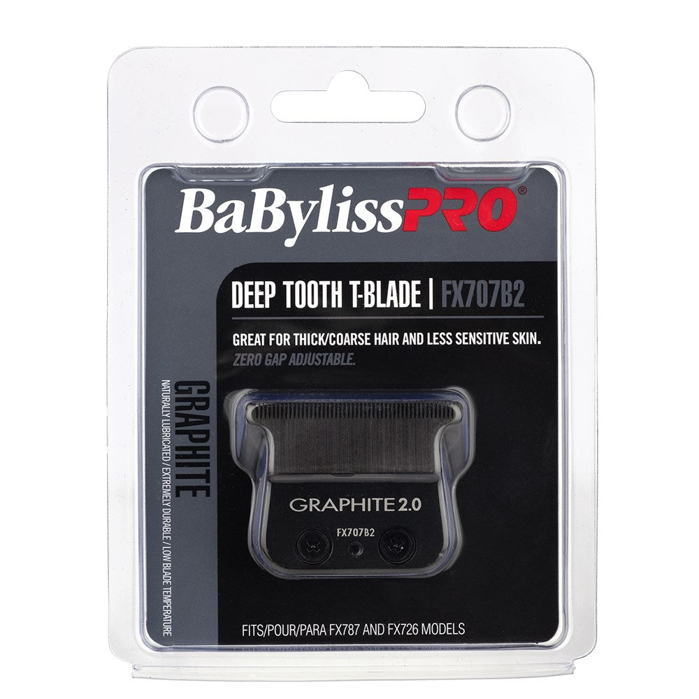 BaBylissPRO Trimmer Replacement Blade Graphite 2.0mm Deep Tooth