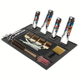 BarberShop Hair Cutting Barber Tools Mat Magnet Non Slip Mat