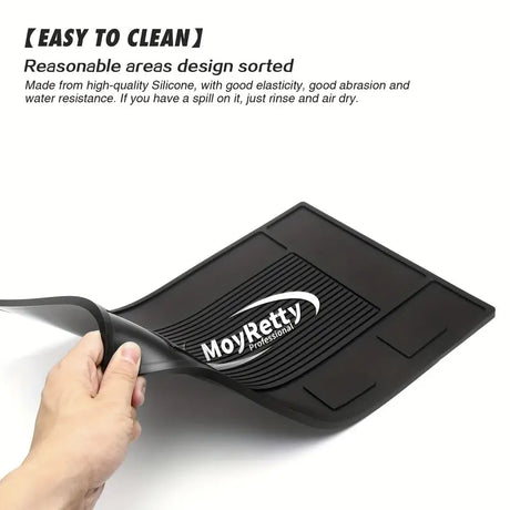 BarberShop Hair Cutting Barber Tools Mat Magnet Non Slip Mat