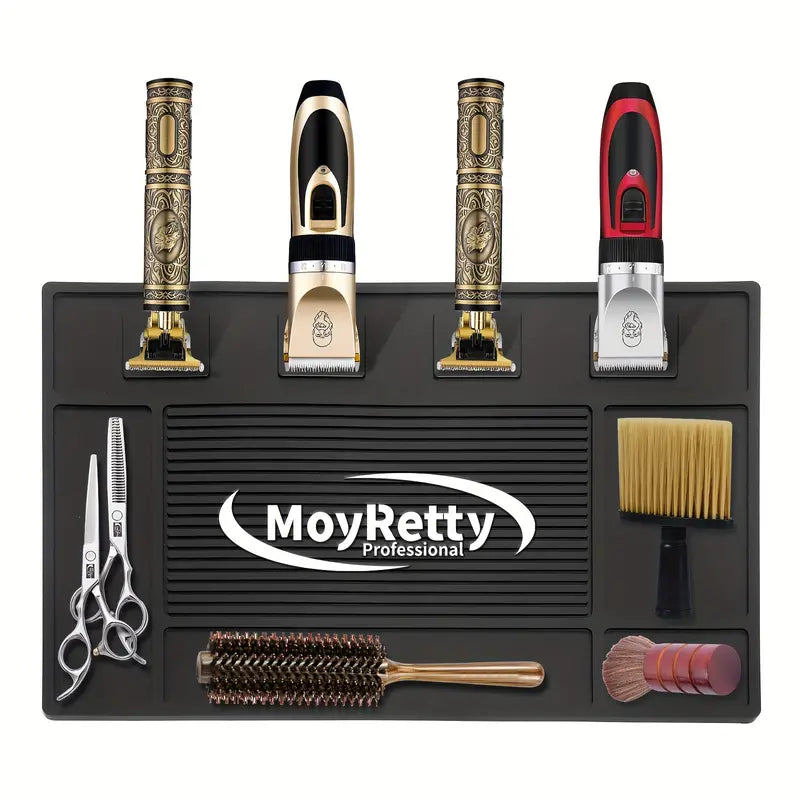 BarberShop Hair Cutting Barber Tools Mat Magnet Non Slip Mat