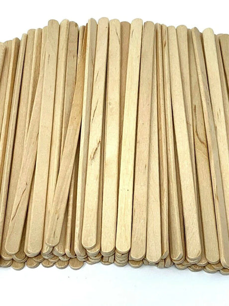 BeautyPRO Large Wooden Waxing Spatulas 100pcs