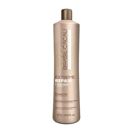 Brasil Cacau Extreme Repair Shampoo & Conditioner 1L Bundle