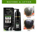 Dexe Black Hair Shampoo – 400ml | 5-Minute Hair Dye with No Color Residue