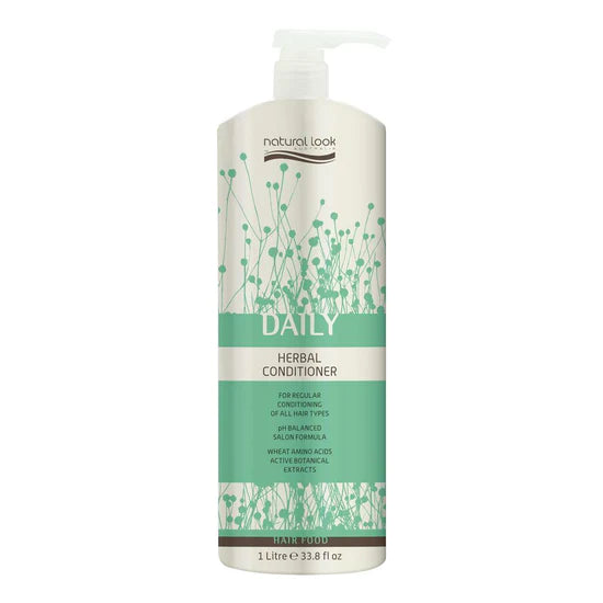 Natural Look Daily Herbal Conditioner 375 ML/1L/5L (Choose Your Size)